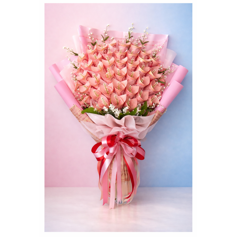 Money Bouquet Gift Arrangement | Rayong Edition Flower Gift