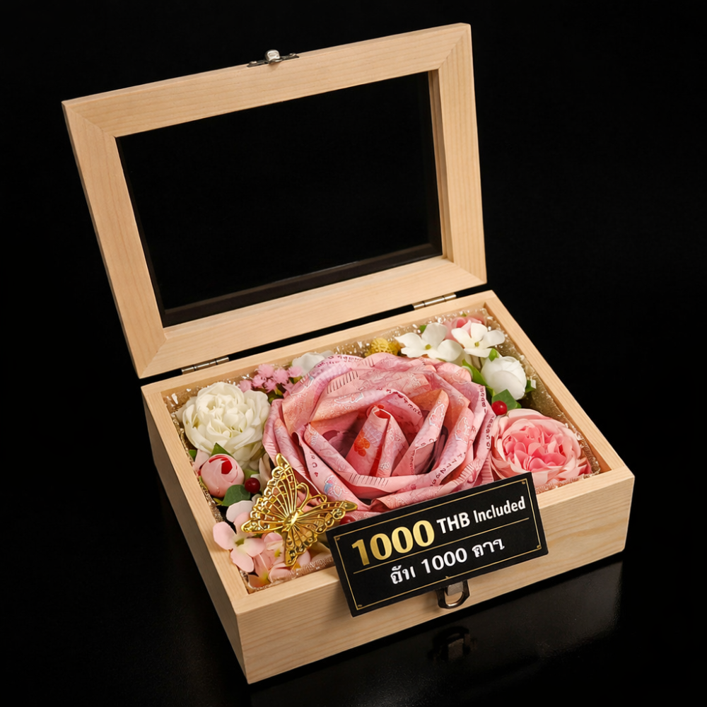 Money Bouquet Box | Premium Cash Gift Bangkok