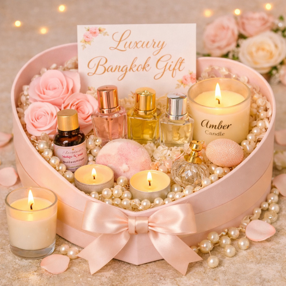 Luxe parfum en kaars geschenkset