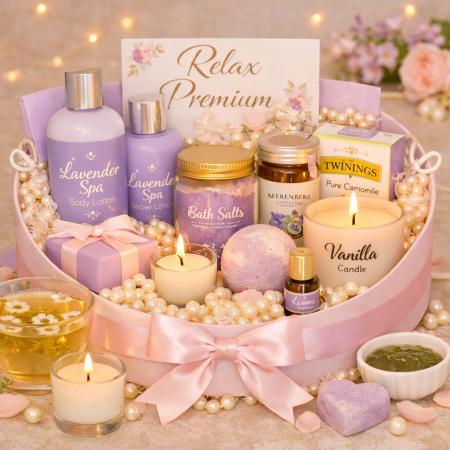 Set Spa Premium Relajación Lavanda