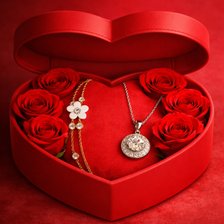 Heart Jewelry Box – Romantic Surprise - 1 