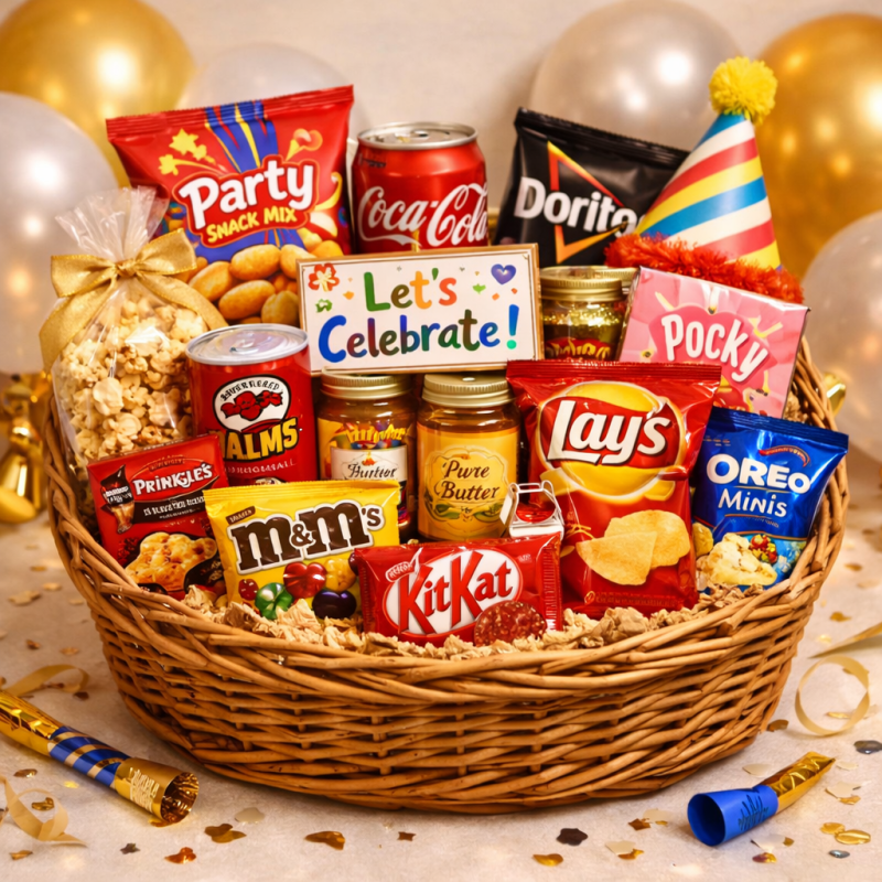  Snack Hamper – Celebration Office Gift Corporate Gifts - Foto 1