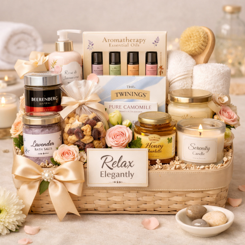  Wellness Hamper – Relaxation Corporate Gift Corporate Gifts - Foto 1