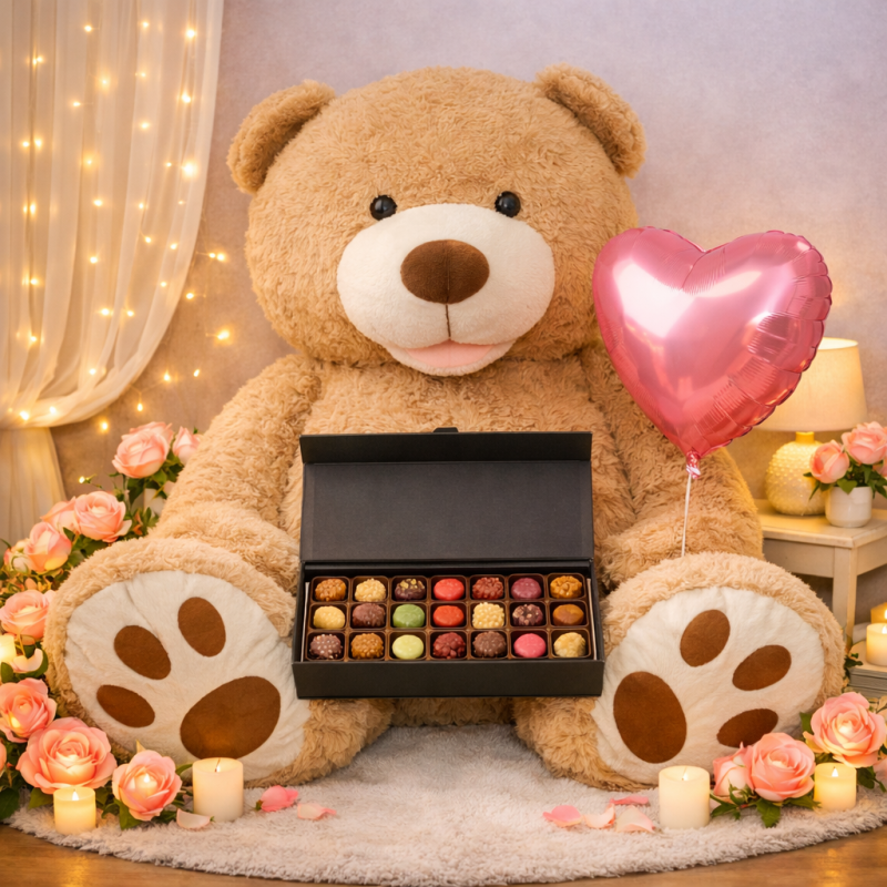 Teddy Gift Set – Cute Celebration Gift - 1 