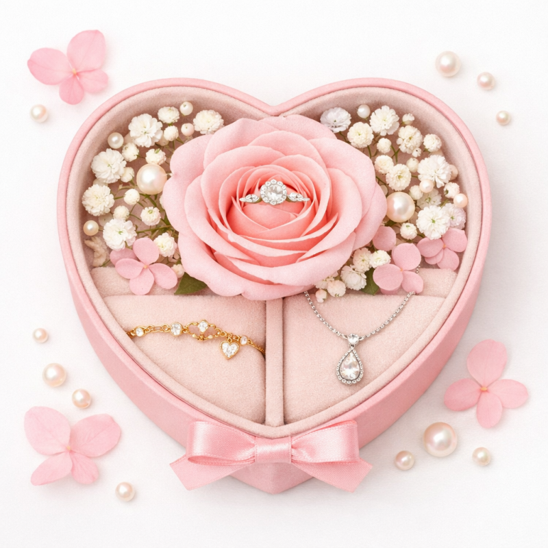  Rose Jewelry Box – Romantic Premium Gift Home - Foto 1