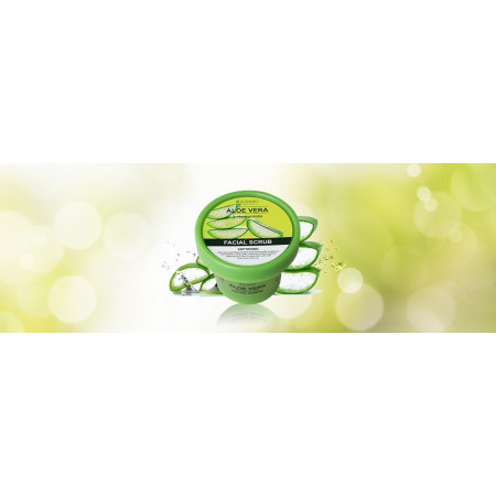 Aloe Vera & Hyaluronate Facial Scrub