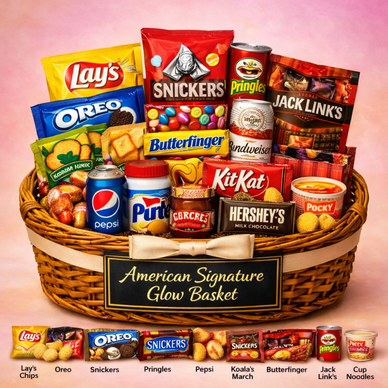American Signature Glow Basket - 1 