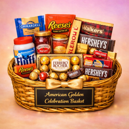 American Golden Celebration Basket - 1 
