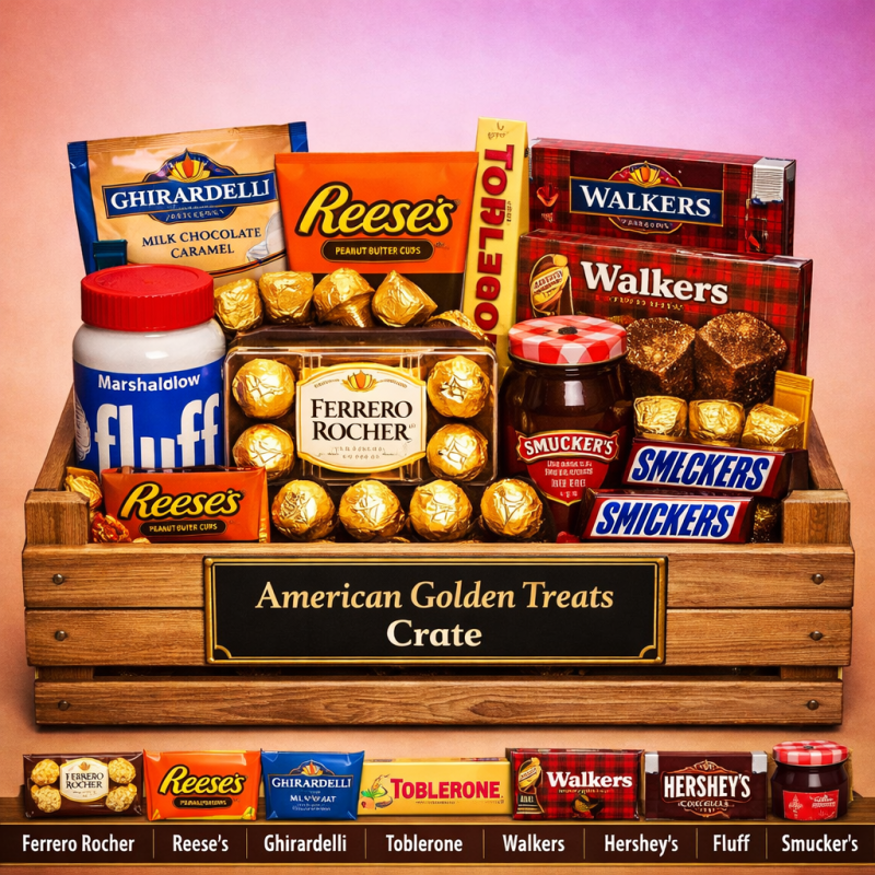 American Golden Treats Crate - 1 