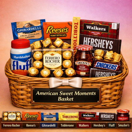 American Sweet Moments Basket - 1 