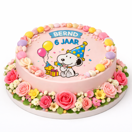 Snoopy Balloon Cake 1lb