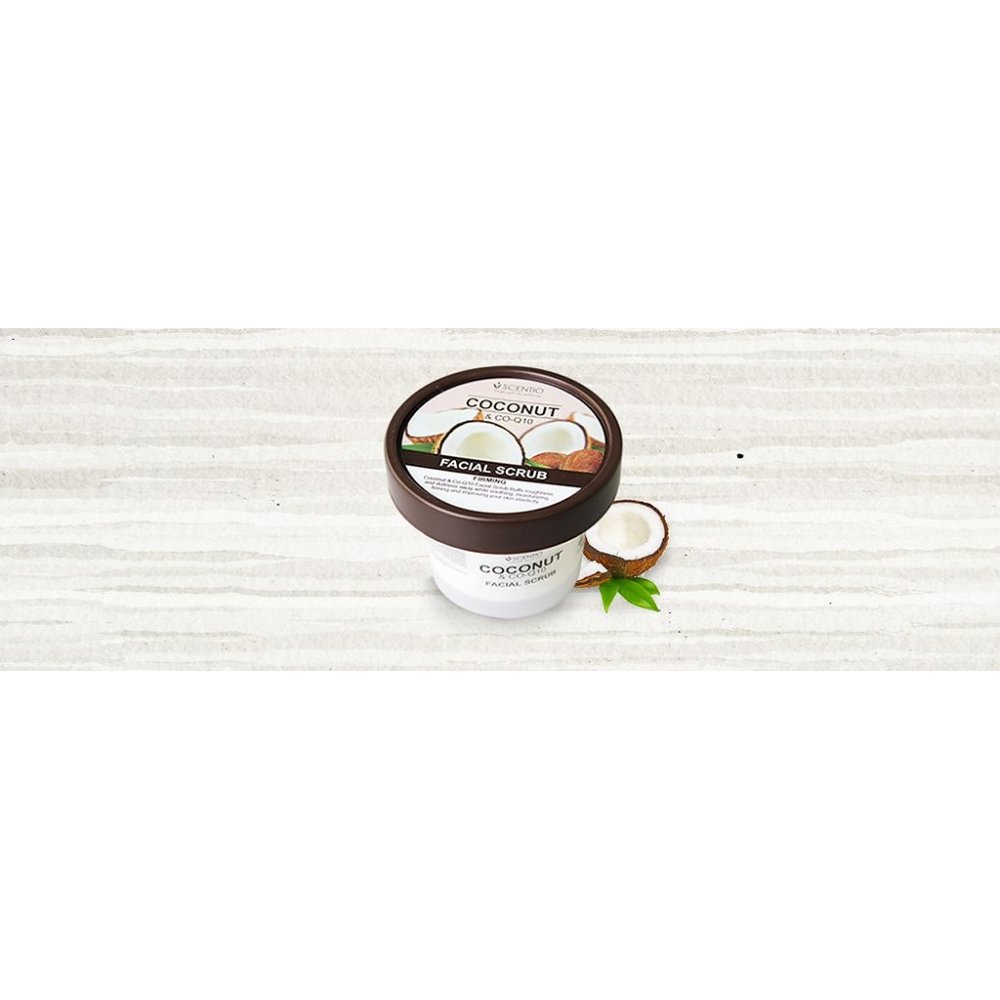 Scentio Coconut Facial Scrub tarro