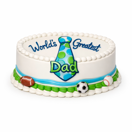 World's Greatest Dad Cake – 5 Person, 1800g|delivery in Pattaya