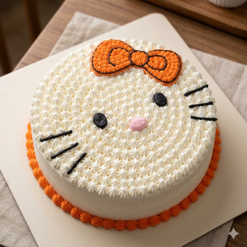 ハローキティ themed グルメケーキ