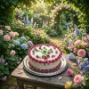 Birthday cake for five people