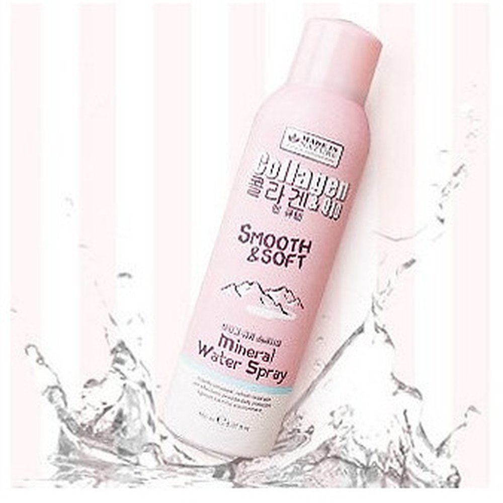 in nature Collagen&Q10 Smooth&Bright Mineral Water Spray produktflaske