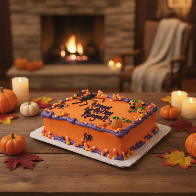 Halloween cake size 1 p 1800 gm - 2 Halloween Cake | 1800gm | Spooky Treats