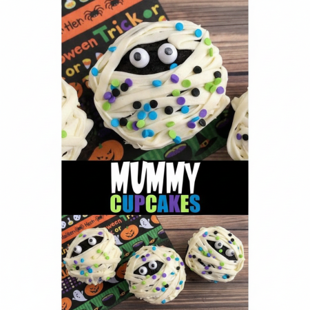 Halloween cupcakes 6 pc - 2 Halloween cupcakes 6 pc | Spookachtige Taarttraktaties