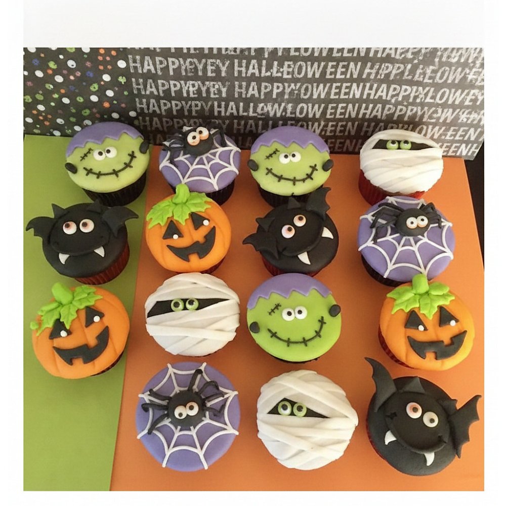 Conjunt de magdalenes gourmet temàtiques de Halloween