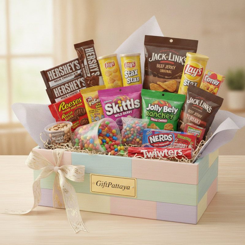 American Golden Gourmet Chest hamper