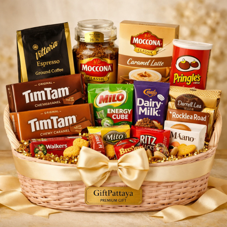 Australian Coffee Lovers Gift Basket - 1 