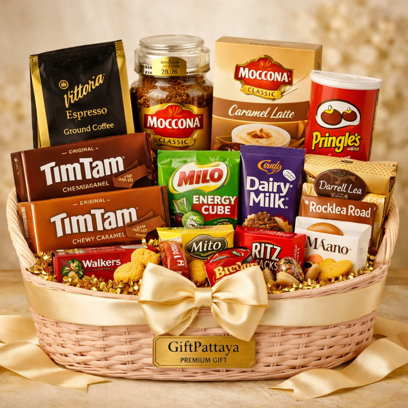 Australian Coffee Lovers Gift Basket - 1 