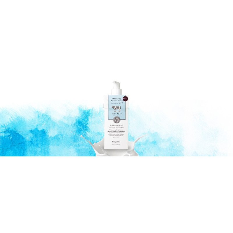 Milk Plus Whitening Body Lotion Co-Enzyme Q10 Milk Plus Whitening Body Lotion Co-Enzyme Q10