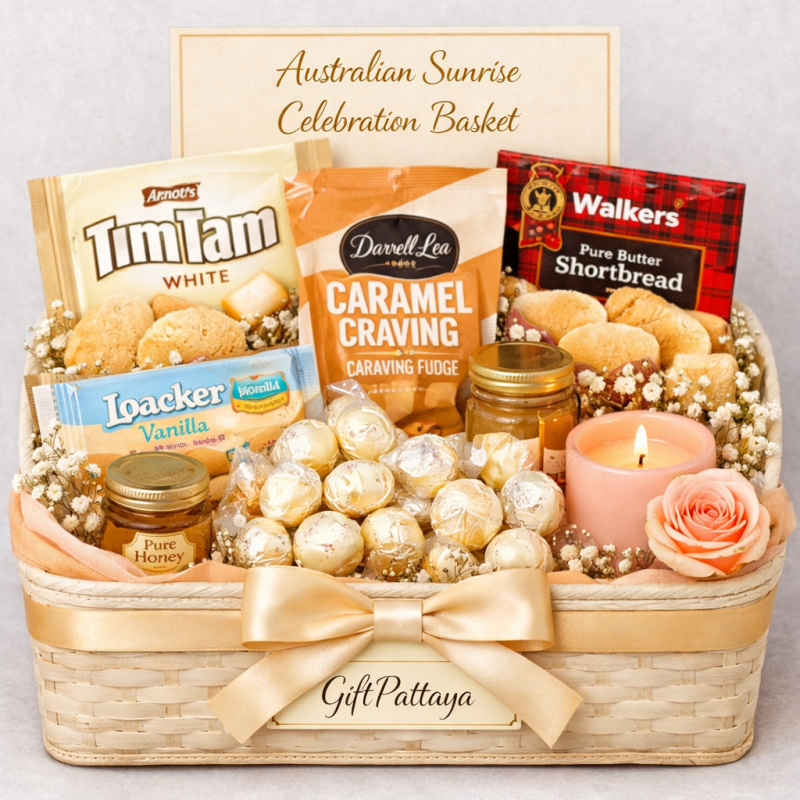 Australian Sunrise Celebration Basket - 1 