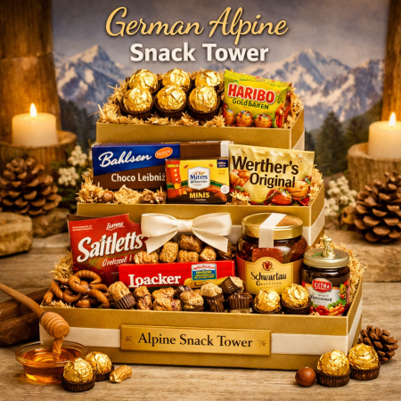 German Alpine Snack Tower