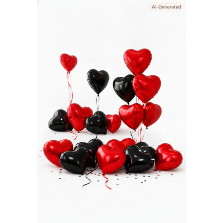 20 Heart‑Shaped Balloon Set 20