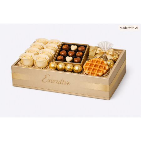 Luxury gold executive stationery set