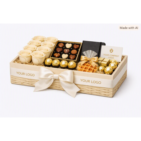 Corporate Ribbon Hamper | Premium Home Gift Baskets