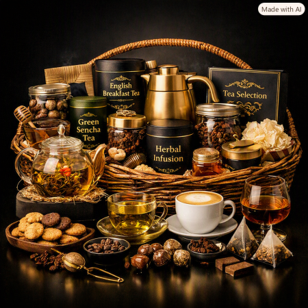 Tea Harmony Gift Basket | Perfect Home & Wellness Gift