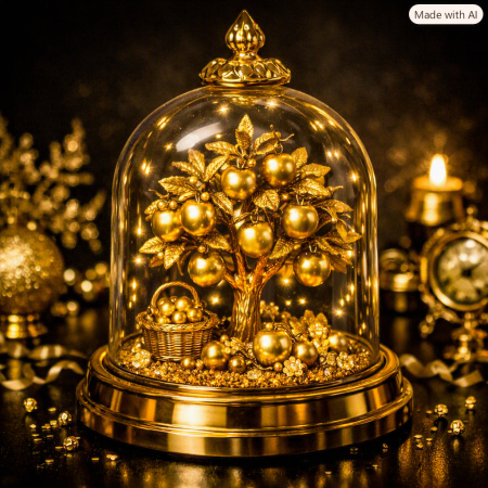Golden Orchard Dome | Elegant Home Decor & Design