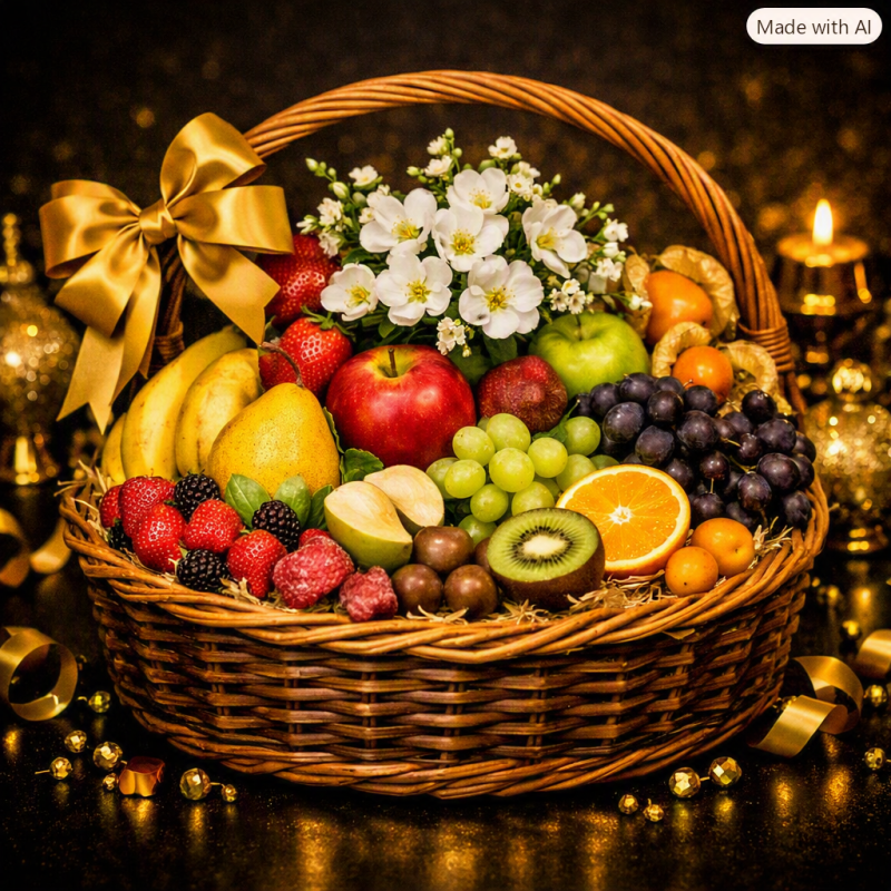 Fruit Blossom Hamper | Fresh & Elegant Home Gift Set