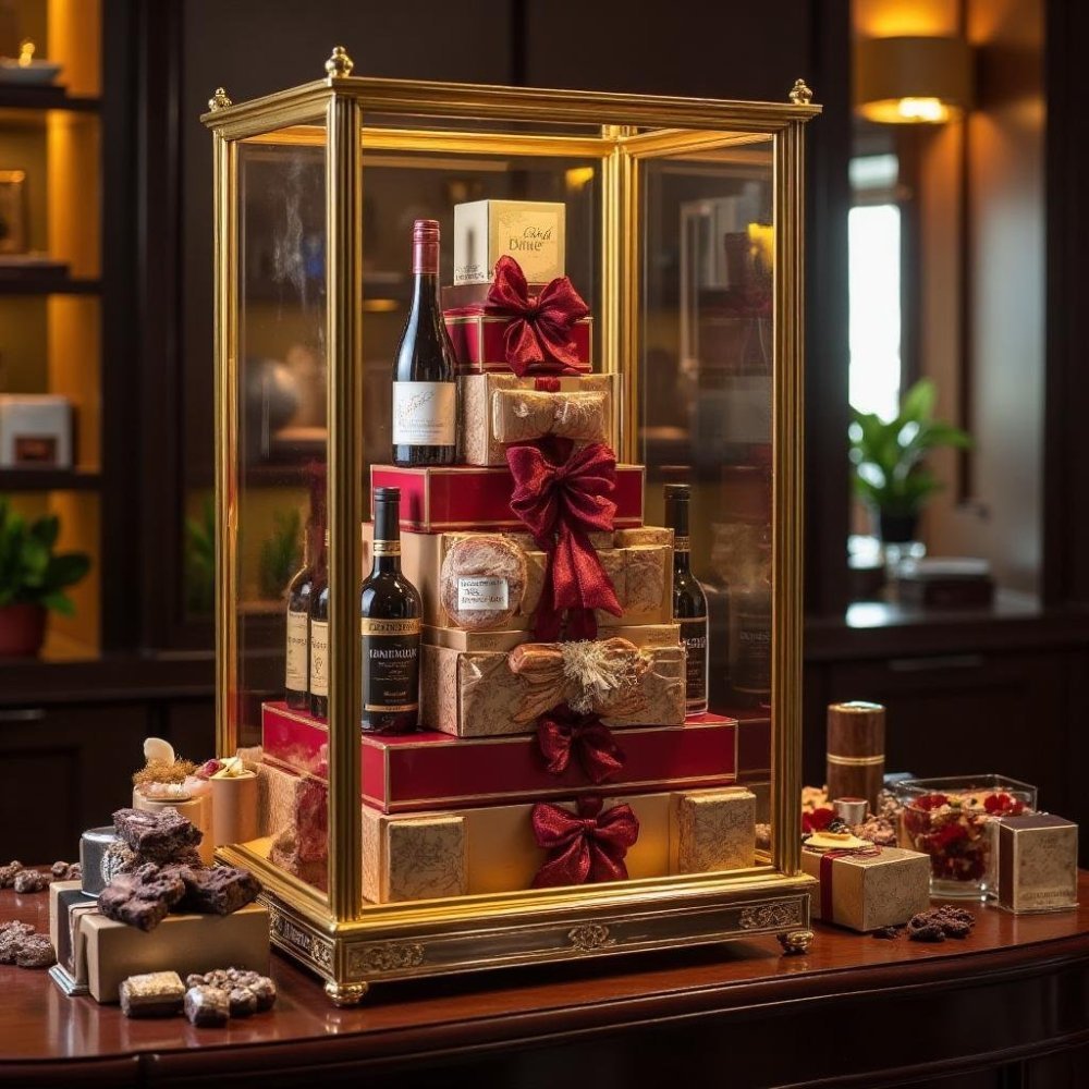 Celebration Tower Executive Gift Set | Luxury Display Case