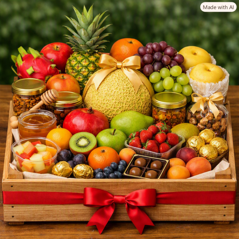 Deluxe Fruit Gift Crate