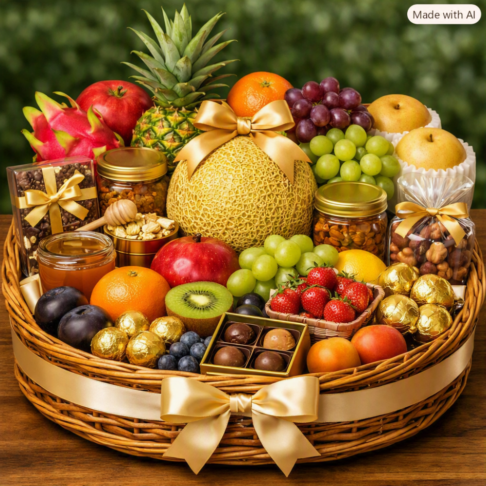 Golden Fruit Harmony Hamper