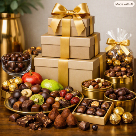 Chocolate Deluxe Tower | Gourmet Home Gift Set