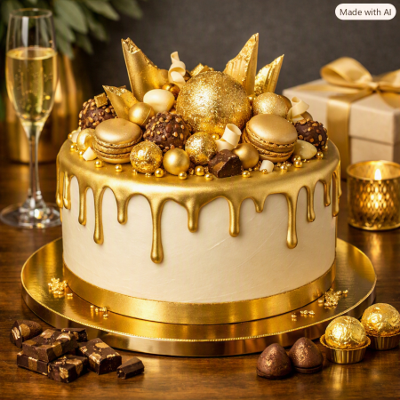Golden Sweet Celebration | Elegant Home Decor & Gifts