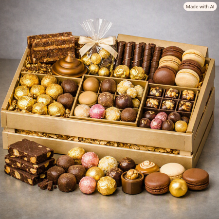 Chocolate Harmony Crate | Luxury Home Gift Set