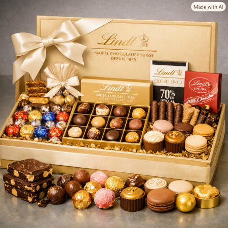 Lindt Luxury Celebration Box | Premium Chocolate Gift Set
