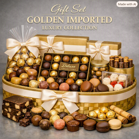 Golden Imported Gift Set | Luxury Home Decor & Gifts
