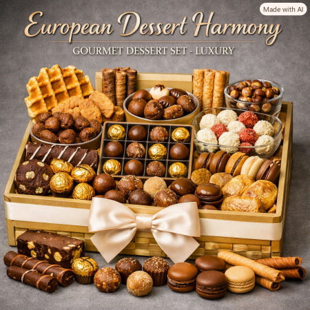 European Dessert Harmony | Exquisite Home Treats