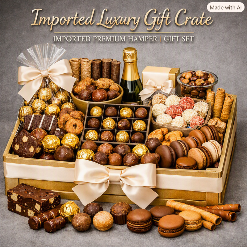 Imported Luxury Gift Crates | Premium Home Gifts