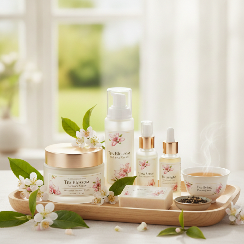 Tea Blossom Glow Set | Σετ Ευεξίας για Ακτινοβόλο Σπίτι
