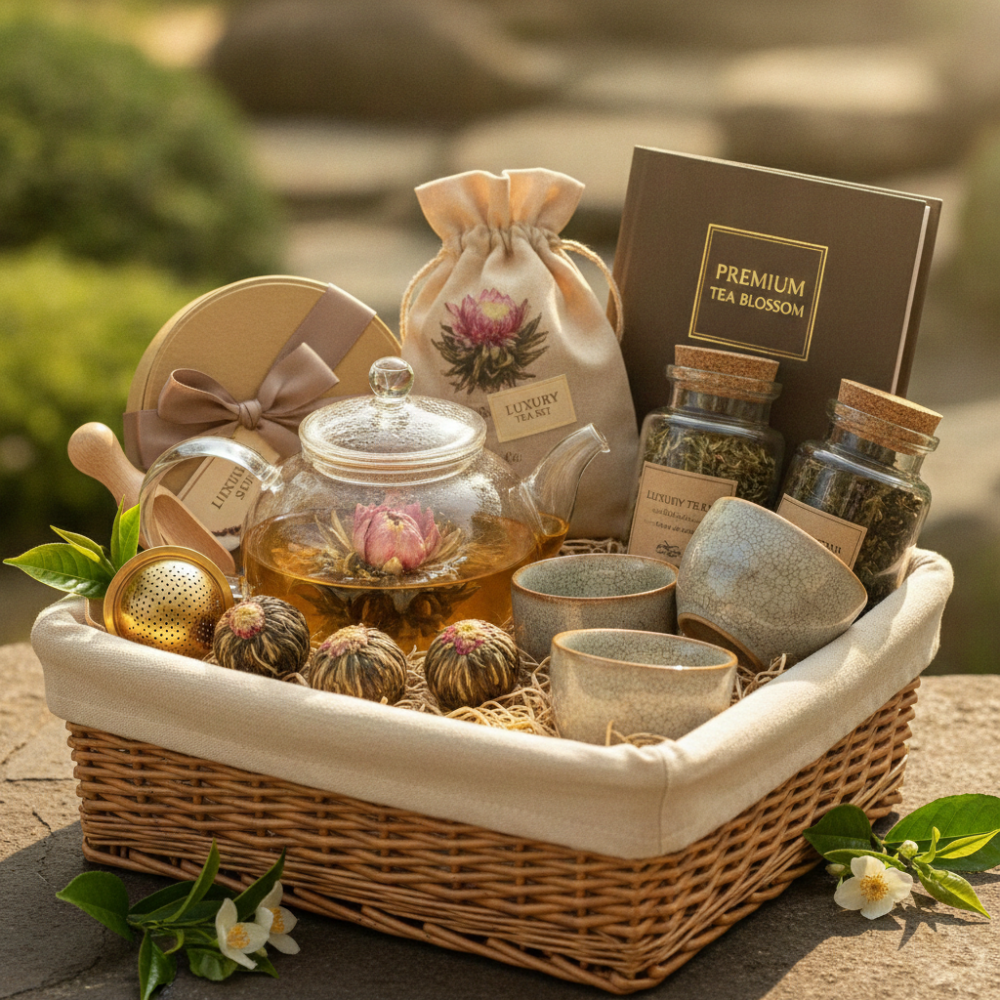 Tea Blossom Premium Basket