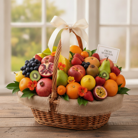Fresh Premium Fruit Hamper | Luxury Home Gift Baskets