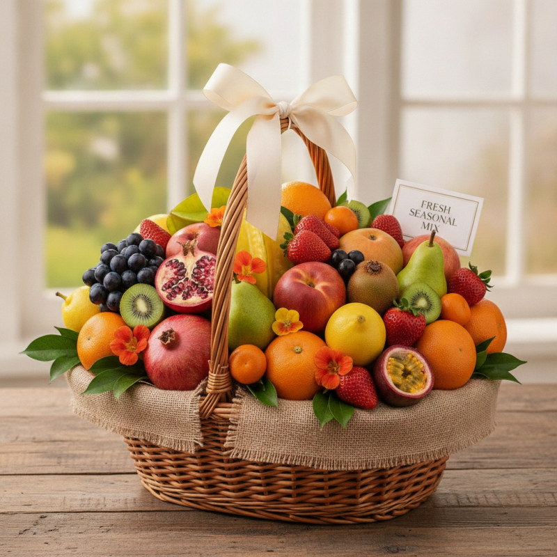 Fresh Premium Fruit Hamper | Luxury Home Gift Baskets