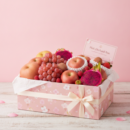 Fresh Pink Orchard Box | Premium Home Decor & Gifts